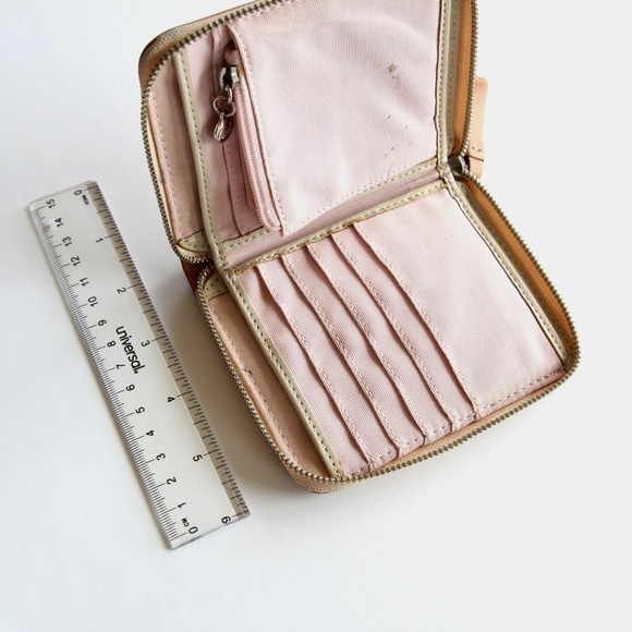 COACH Logo Zip Wristlet / Wallet - Picture 4 of 6